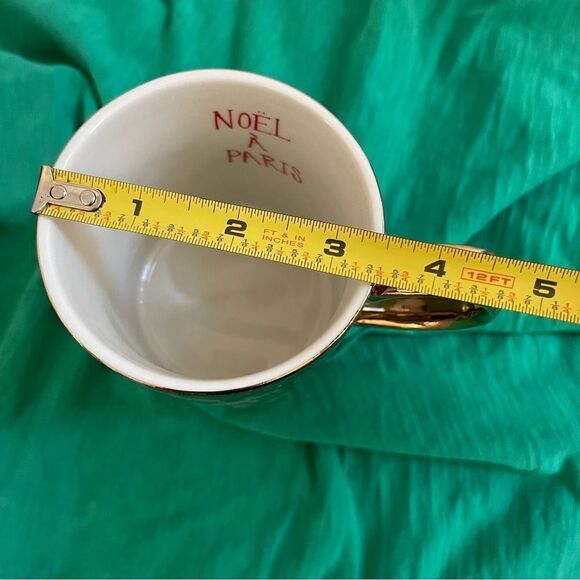 Anthropologie Noel A Paris mug and plate set NEW - Picture 11 of 14